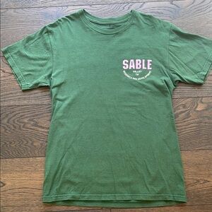 Men’s Green Graphic T-Shirt